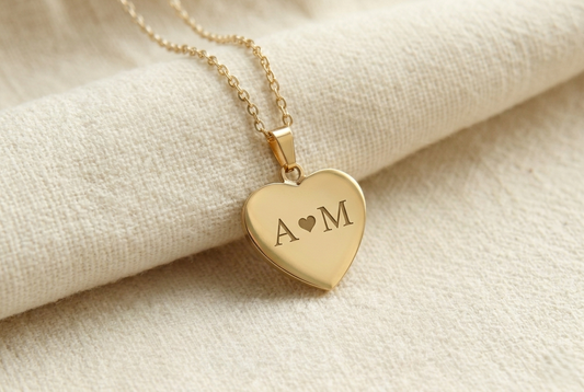 Personalisierter Herzanhänger mit Bedeutung