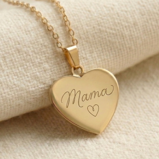 Wunderschöne Herzkette für Mama Das perfekte Geschenk